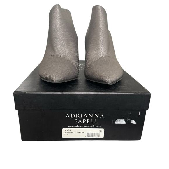 NIB! Adrianna Papell Hayes Ankle Boot in Gunmetal - Size 7.5 - Picture 14 of 14